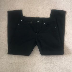 Black Levi’s jeans